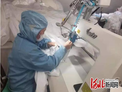 及時 河北寧晉防護服生產企業獲100萬元支持